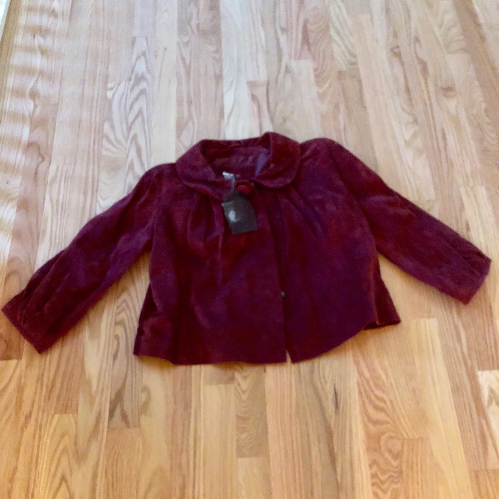 LAL 100% Leather Suede jacket